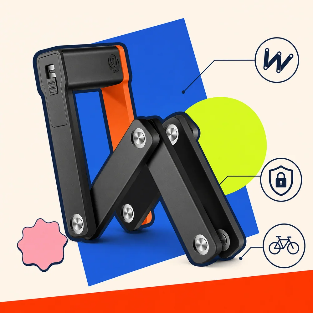 Компактный замок West Biking